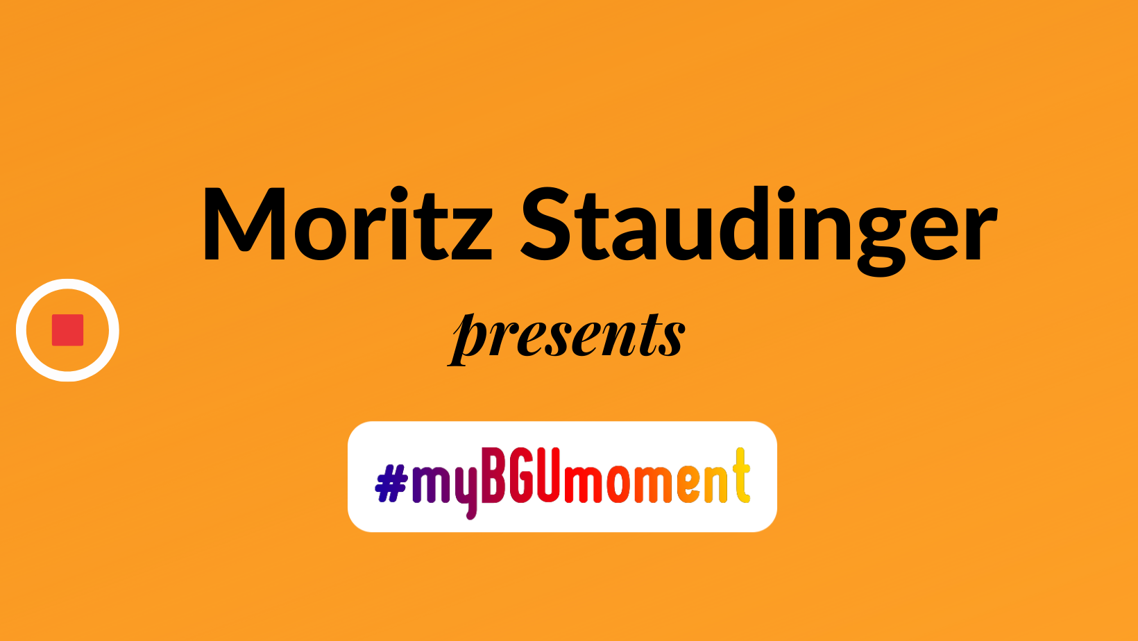 My BGU Moment: Moritz – Germany